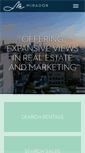 Mobile Screenshot of miradorrealestate.com